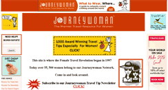 Desktop Screenshot of journeywoman.com